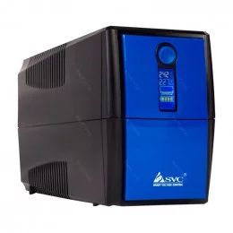 Ибп SVC V-1000-LCD Чёрно-синий                                                                                                                                                                                                                            