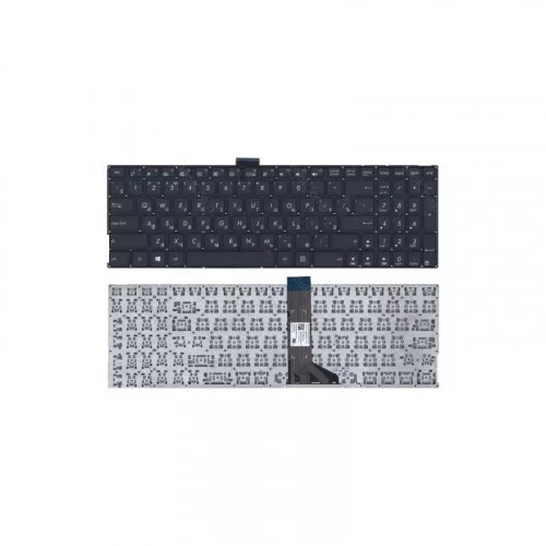Клавиатура для Asus K501, A501 черная с подсветкой 