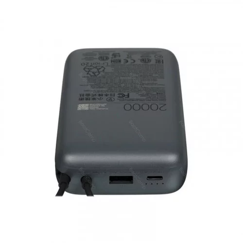 Портативная батарея Xiaomi Power Bank 20000mAh серая (BHR9740GL) 