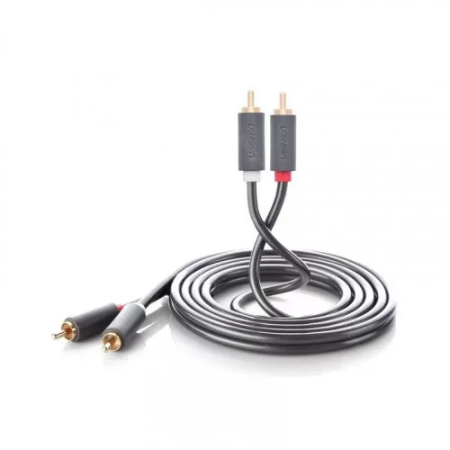 Кабель UGREEN AV104 (10520) 2RCA Male to 2RCA 5м 