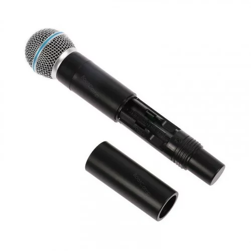 Беспроводная микрофонная система RITMIX RWM-222 black 