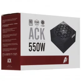 Блок питания 1STPLAYER ACK 550W Black [HA-550AC1] черный                                                                                                                                                                                                  