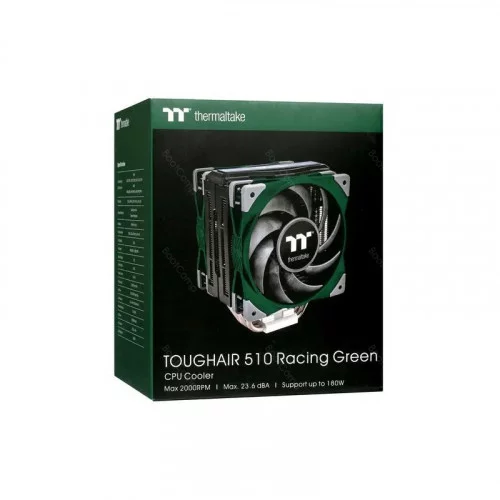 Кулер для процессора Thermaltake TOUGHAIR 510 Racing Green (CL-P075-AL12RG-A) 
