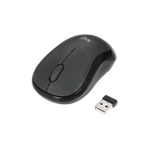 Беспроводная мышь Logitech M220 SILENT Charcoal/ серый USB (910-004895) 