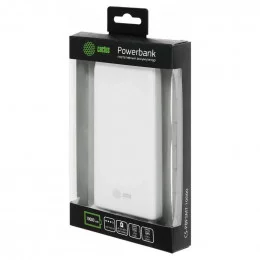 Внешний аккумулятор Cactus CS-PBFSFT-10000 10000mAh белый                                                                                                                                                                                                 