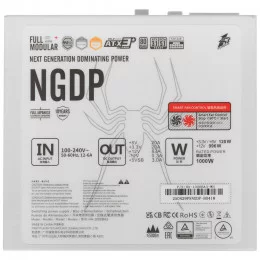 Блок питания 1STPLAYER NGDP Platinum 1000W White [HA-1000BA3-WH] белый                                                                                                                                                                                    