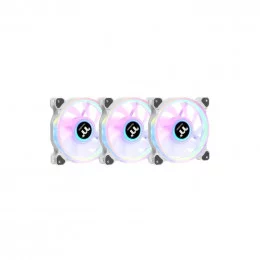 Комплект кулеров для корпуса Thermaltake Riing Quad 14 RGB White 3 Pack (CL-F101-PL14SW-A)                                                                                                                                                                