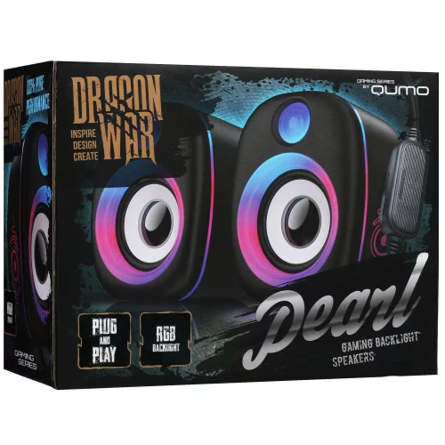 Колонки Qumo Pearl черный 