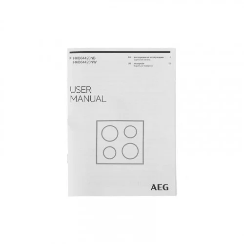 Варочная поверхность газовая AEG HKB64420NB 