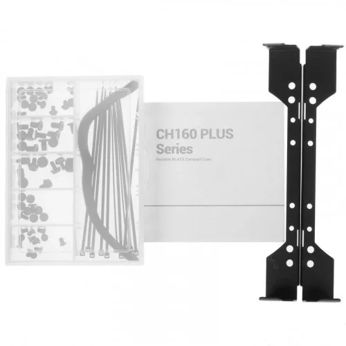 Корпус DEEPCOOL CH160 PLUS (R-CH160-BKNGM0-G) черный 