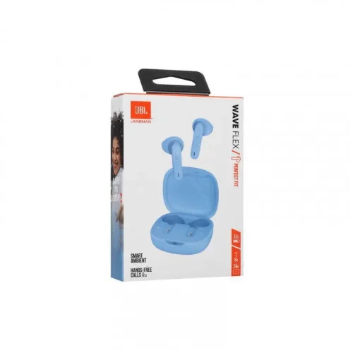 Наушники беспроводные JBL Wave Flex Blue 