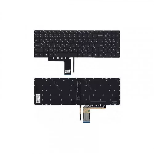 Клавиатура для Lenovo IdeaPad 310-15ISK черная с подсветкой 