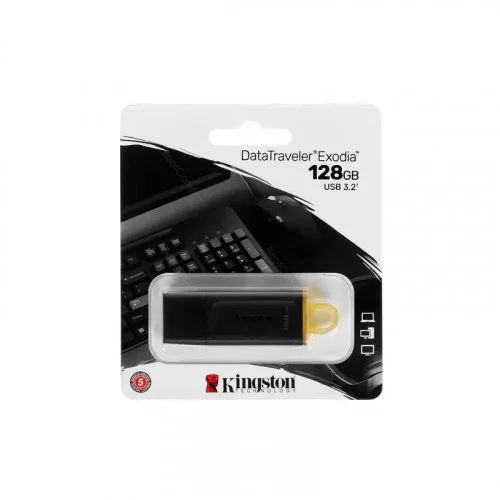 Память USB3.0 Flash Drive 128Gb Kingston DataTraveler Exodia [DTX/128GB] 