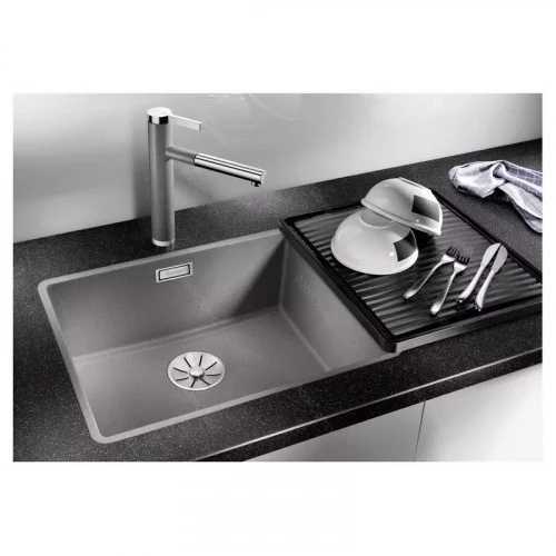Кухонная мойка BLANCO SUBLINE 500-F (527352) вулканический серый 