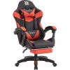 Игровое кресло Defender Tornado чёрный/красный 