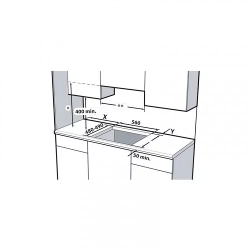 Поверхность газовая Hotpoint HGS 62F/BK 