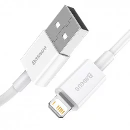 Кабель Baseus Superior Series Lightning - USB 1м белый (CALYS-A02)                                                                                                                                                                                        