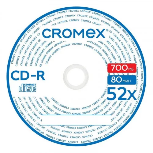 Диск CD-R CROMEX 700 Mb 513797 