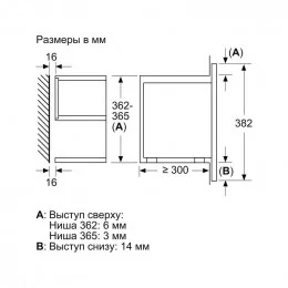 Микроволновая печь встраиваемая Bosch BFR9221B1                                                                                                                                                                                                           