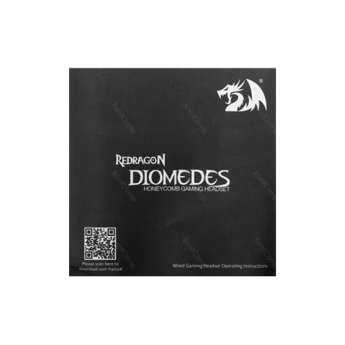 Игровая гарнитура Redragon Diomedes черный 