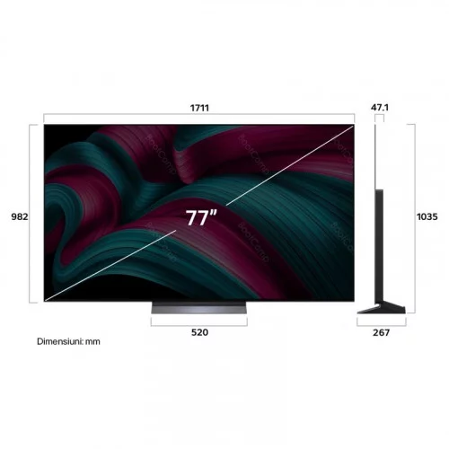 Телевизор 77” LG OLED77C51LA 