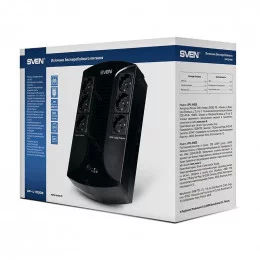 ИБП SVEN UP-L1000E 1000VA/510Вт                                                                                                                                                                                                                           