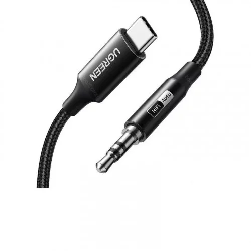Кабель UGREEN CM450 (55734) USB-C Male to 3.5mm Male 1м 