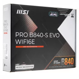 Материнская плата MSI PRO B840-S EVO WIFI6E                                                                                                                                                                                                               