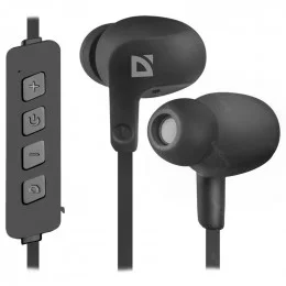 Наушники с микрофоном Defender FreeMotion B615 черный                                                                                                                                                                                                     