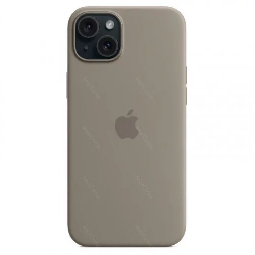 Чехол Apple iPhone 15 Plus Silicone Case with MagSafe - Clay MT133 