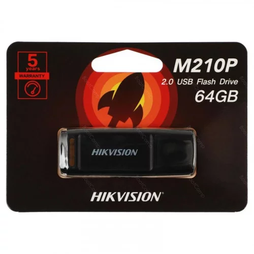 Память USB 2.0 Hikvision 64GB M210P Hiksemi HS-USB-M210P/64G 