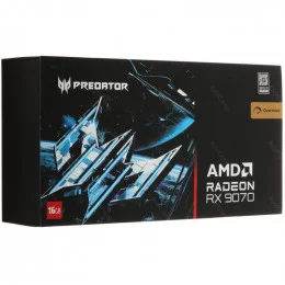 Видеокарта ACER AMD Radeon RX 9070 Predator Bifrost OC (DP.Z4GWW.P01)                                                                                                                                                                                     
