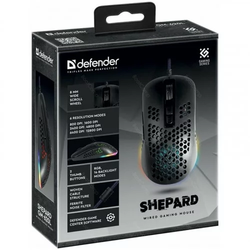 Мышь Defender Shepard GM-620L 