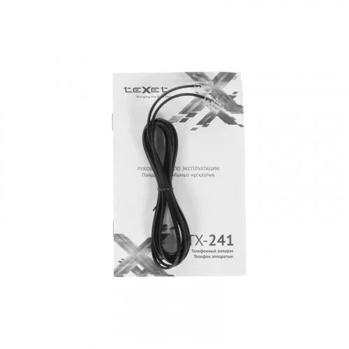 Телефон teXet TX-241 Black 