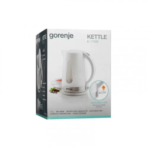 Чайник электрический GORENJE K17WE 