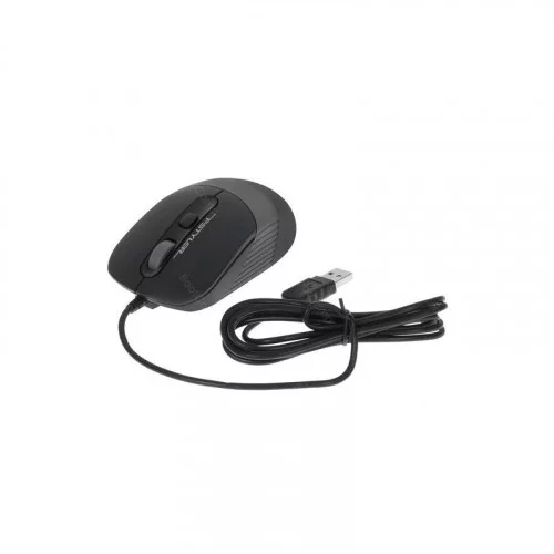 Проводная мышь A4Tech Fstyler FM10 Черная/Серая 