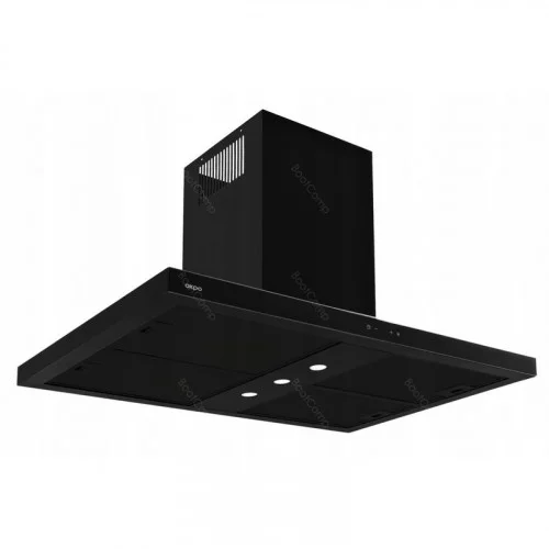Вытяжка каминная AKPO WK-9 Isla Feniks Glass Slim 90 Black 
