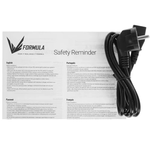Блок питания Formula V Line VL-1000G5 MOD [ZHZ70BCA132B0-01] серый, черный 