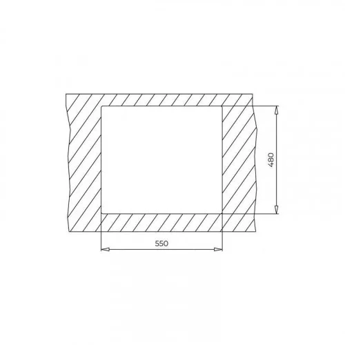Кухонная мойка TEKA FORSQUARE 50.40 TG 115230005 черный 