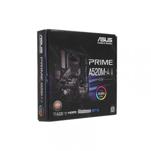 Материнская плата ASUS PRIME A520M-A II/CSM 