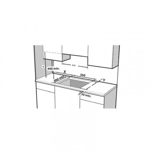 Поверхность газовая Indesit THPM 642 W/IX/I 
