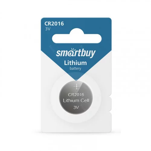 Батарейка Smartbuy CR2016 SBBL-2016-1B 