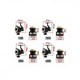 Катушка SibBear Brown Bear 3000 5п пласт.шпуля                                                                                                                                                                                                            