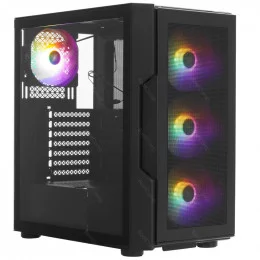 Корпус 1STPLAYER TRILOBITE T7-P (T7-P-BK-4F1) черный                                                                                                                                                                                                      