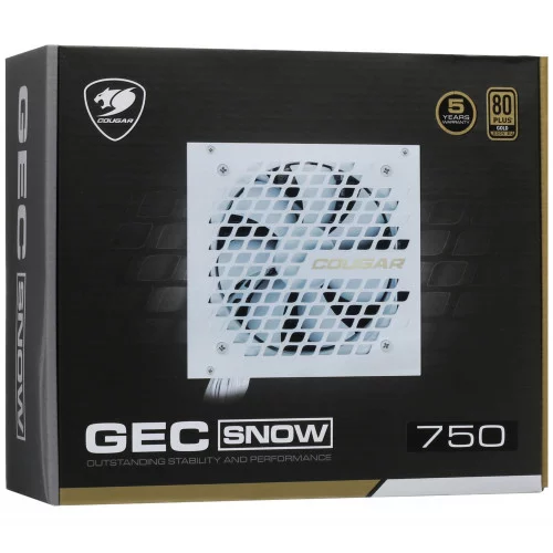 Блок питания Cougar GEC SNOW 750 [31GC0750002PR01] белый 