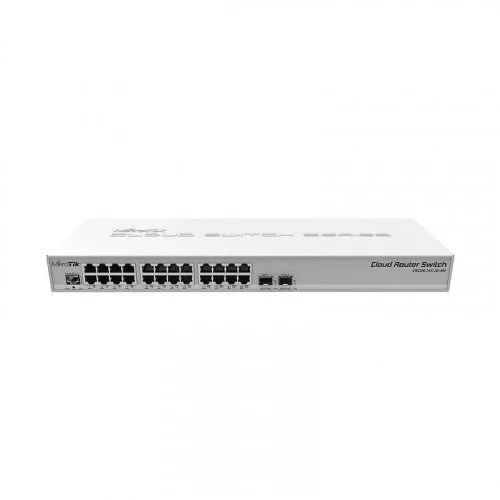 Коммутатор Mikrotik CRS326-24G-2S+RM 