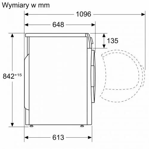 Сушильная машина с тепловым насосом Bosch WQG1417GPL 