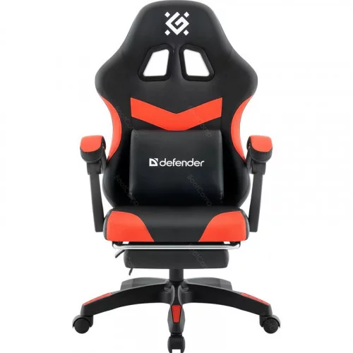 Игровое кресло Defender Runa PRO чёрный/красный 