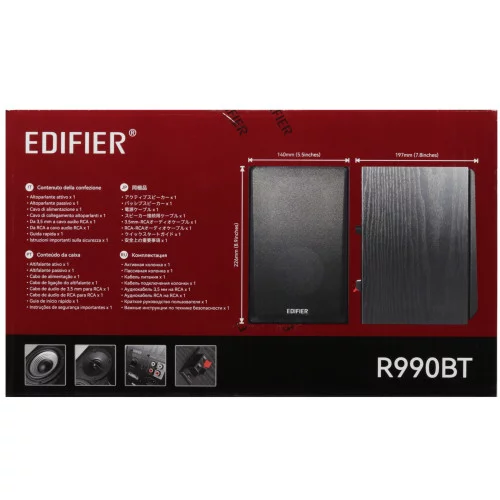 Колонки Edifier R990BT черный 