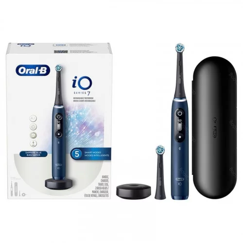 Зубная щетка электрическая Braun Oral-B iO 7 Sapphire Blue 